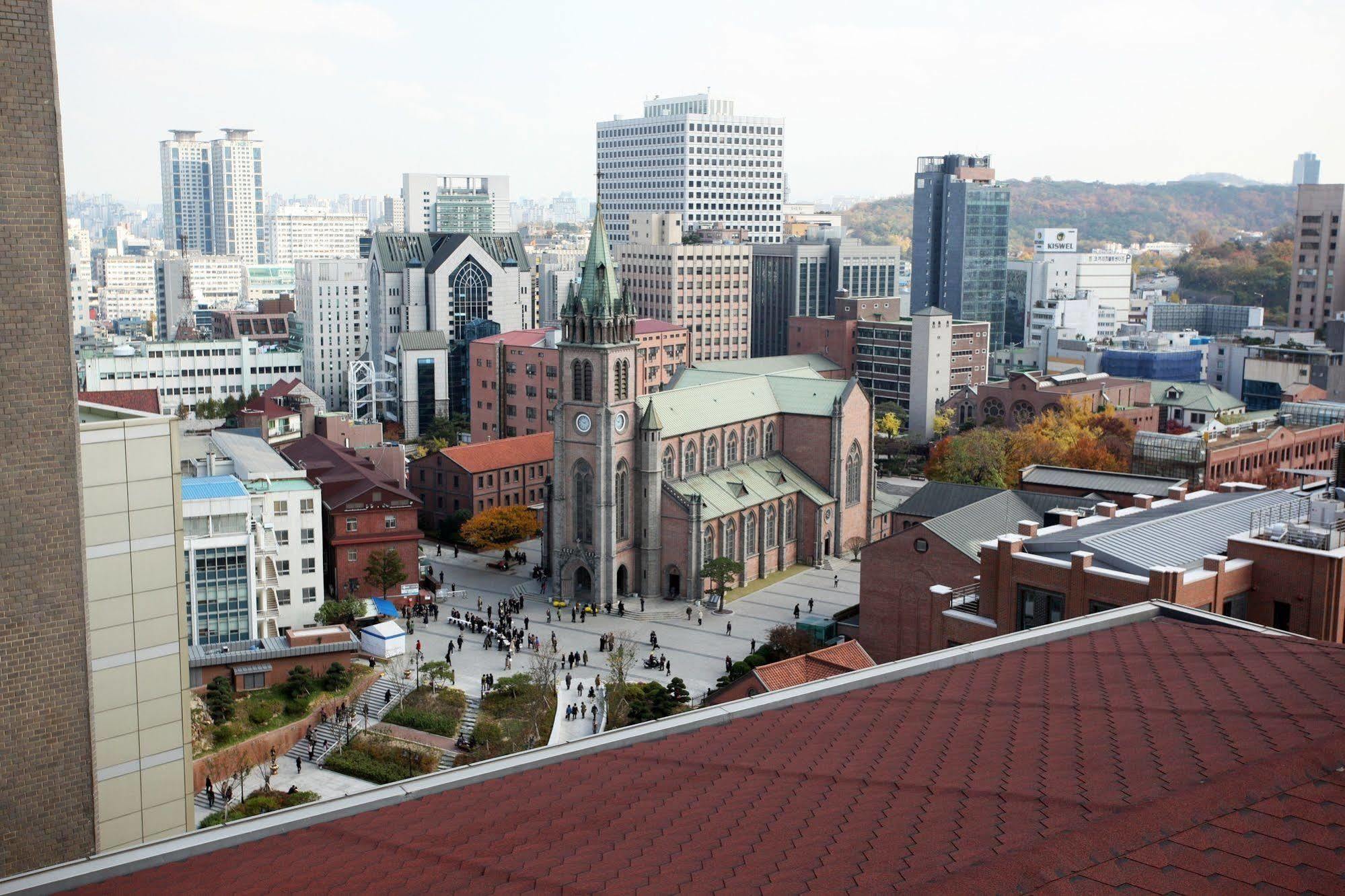Ekonomy Hotel Myeongdong Central Seul Exterior foto